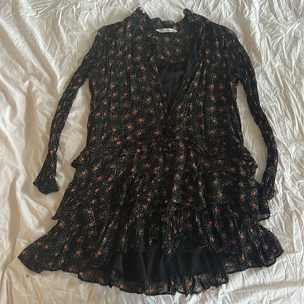 Mini floral dress